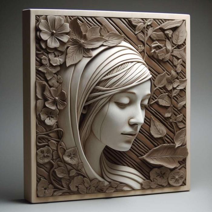 نموذج ثلاثي الأبعاد لآلة CNC 3D Art 